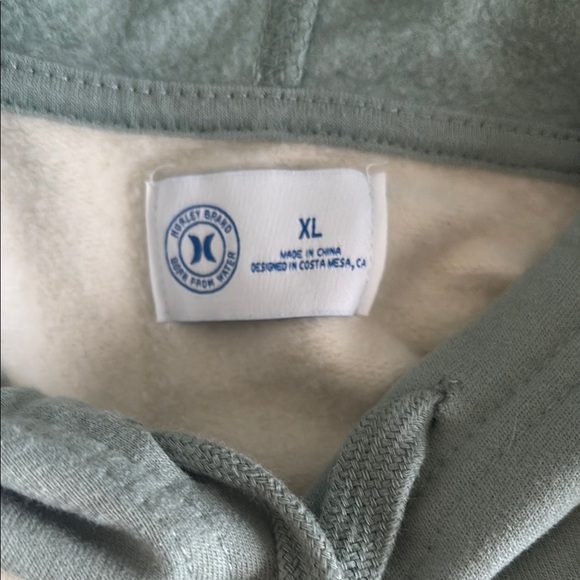 Teal Beachy Hurley Sweater XL - Picture 3 of 4